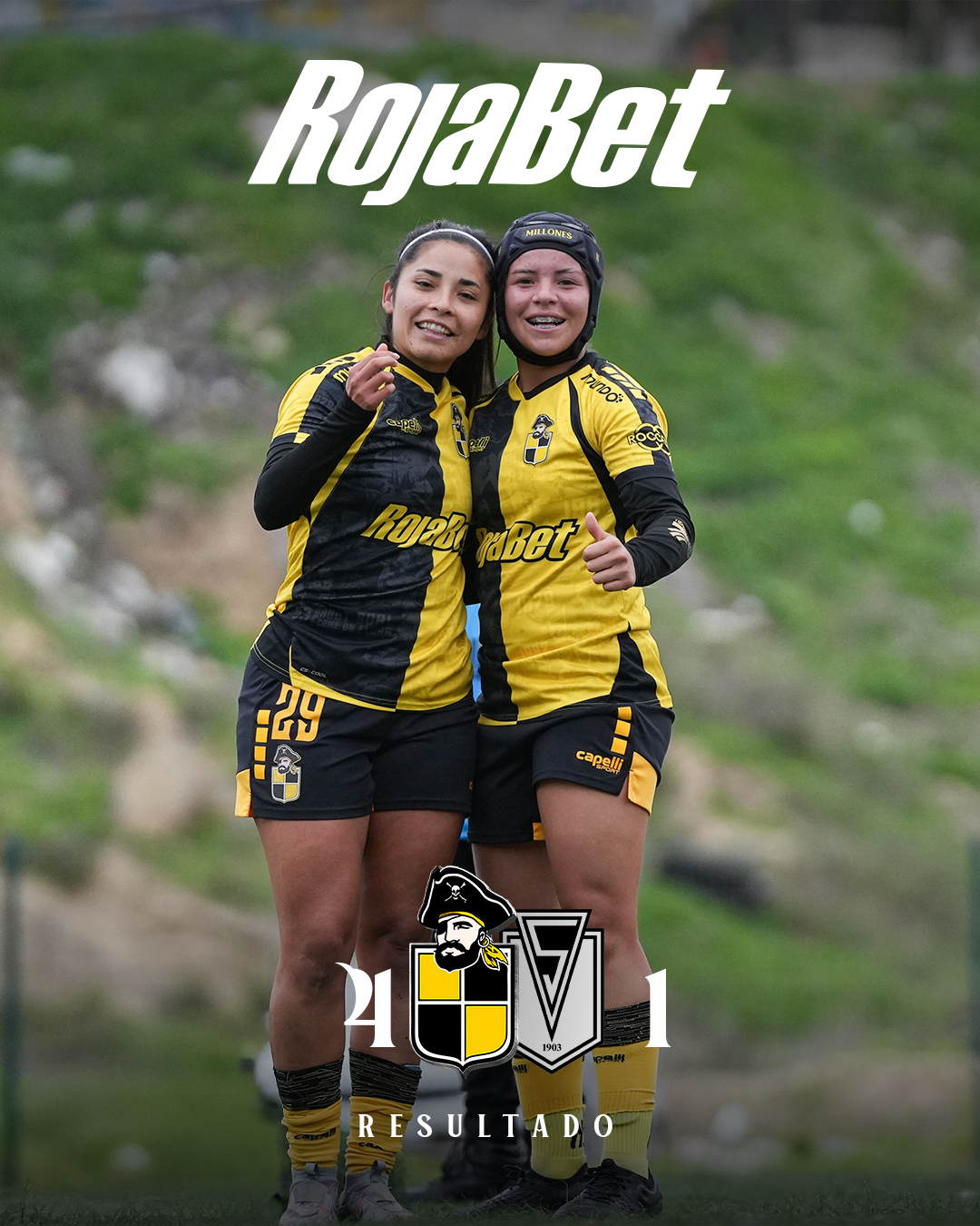 Las PIRATAS golearon a Santiago Morning