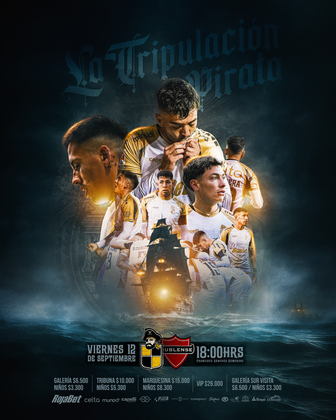 ¡TODOS A BORDO DEL BARCO PIRATA!