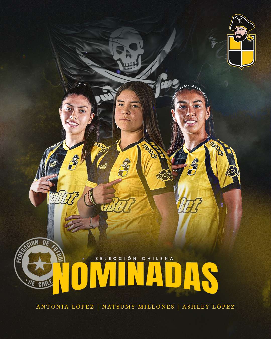 Piratas de Selección: ¡Natsumy convocada!