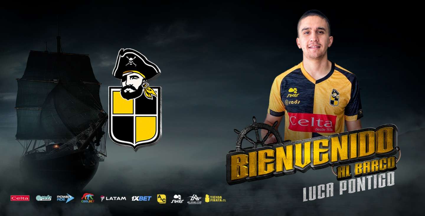 LUCA PONTIGO SE SUMA AL BARCO PIRATA