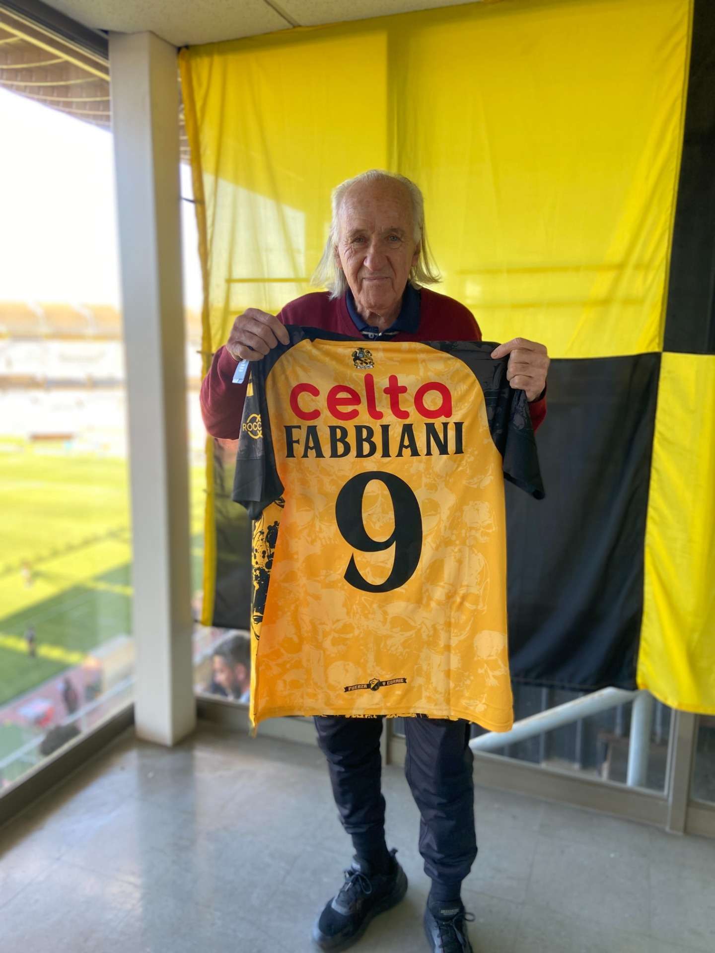OSCAR POPEYE FABBIANI NOS VISITÓ EN CASA