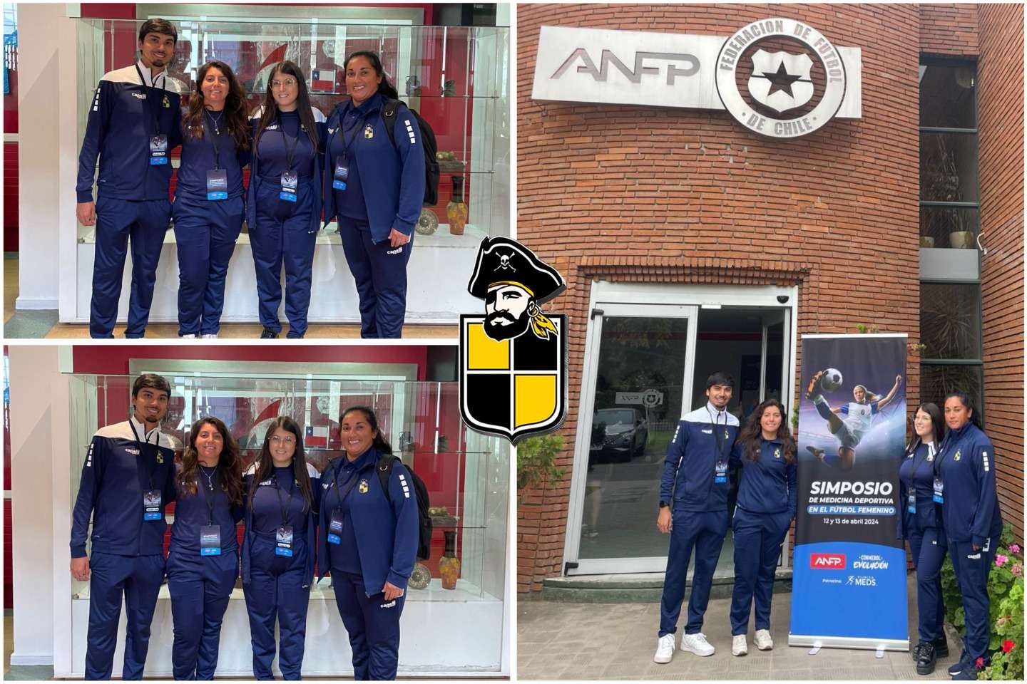 PROFESIONALES PIRATAS PARTICIPARON EN SIMPOSIO DE MEDICINA DEPORTIVA EN EL FÚTBOL FEMENINO