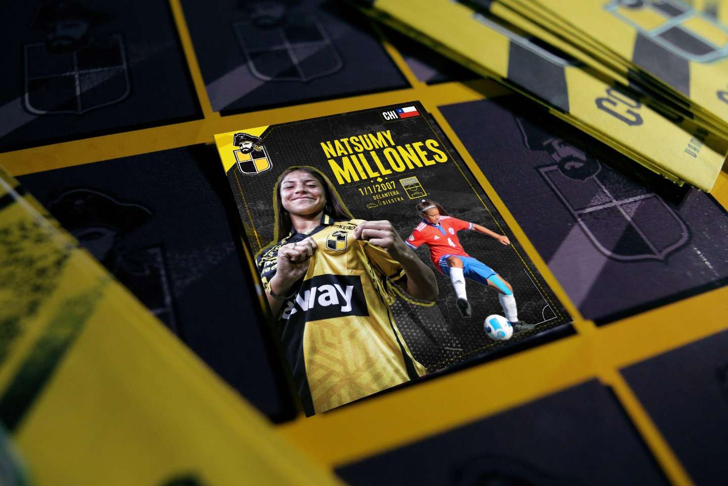 NATSUMY ES LA PRIMERA MUJER CONTRATADA COMO JUGADORA PROFESIONAL