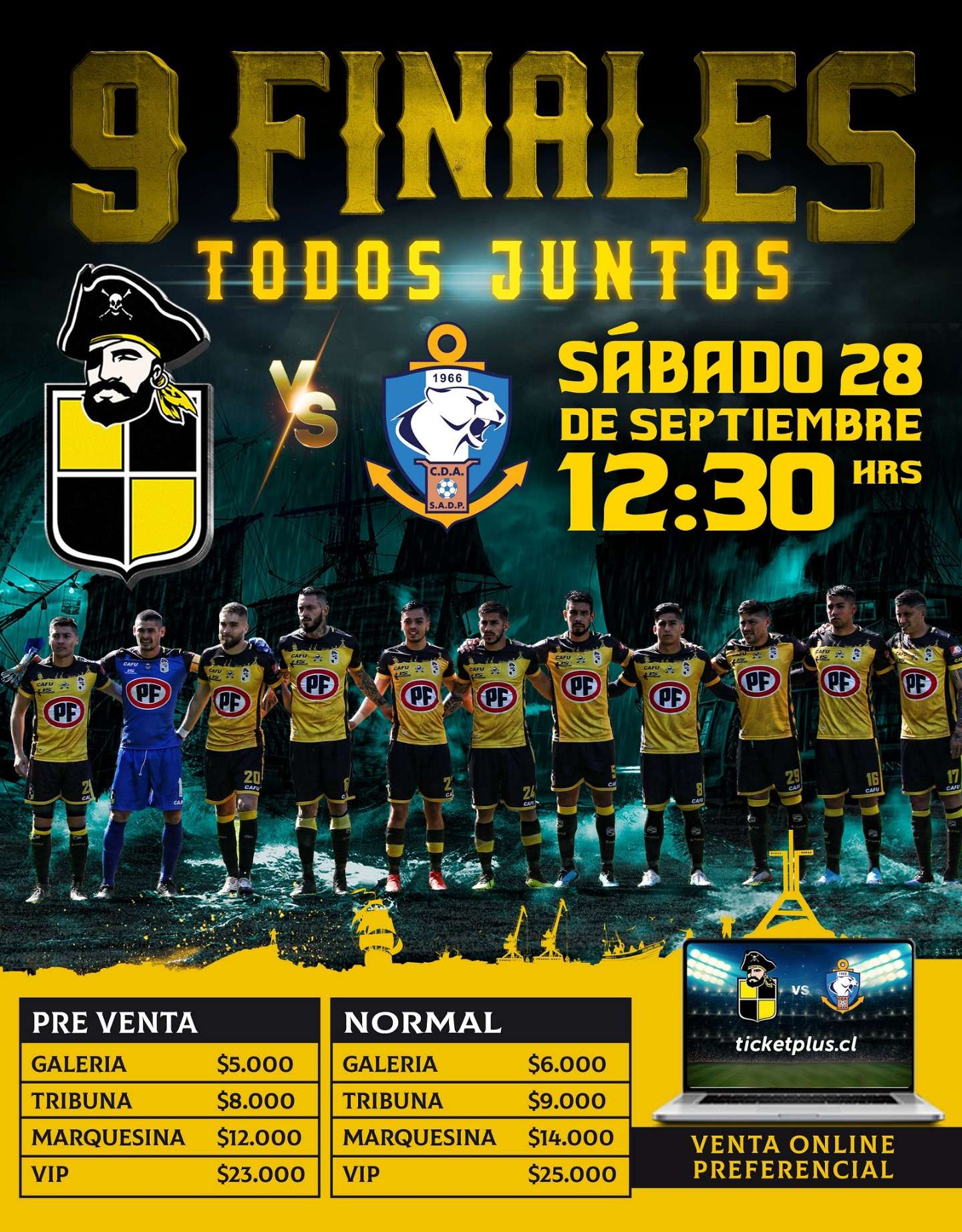 Venta de entradas vs Dep. Antofagasta