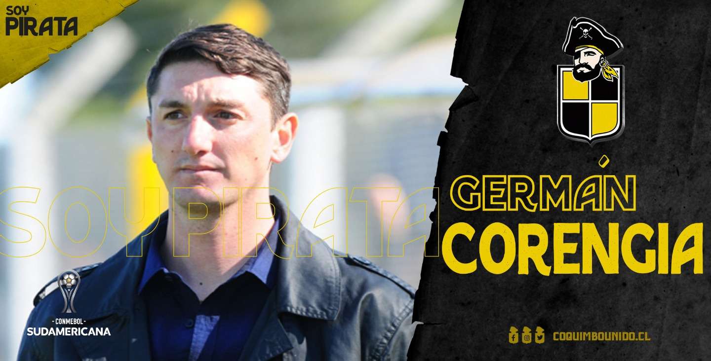 Germán Corengia es el nuevo DT PIRATA
