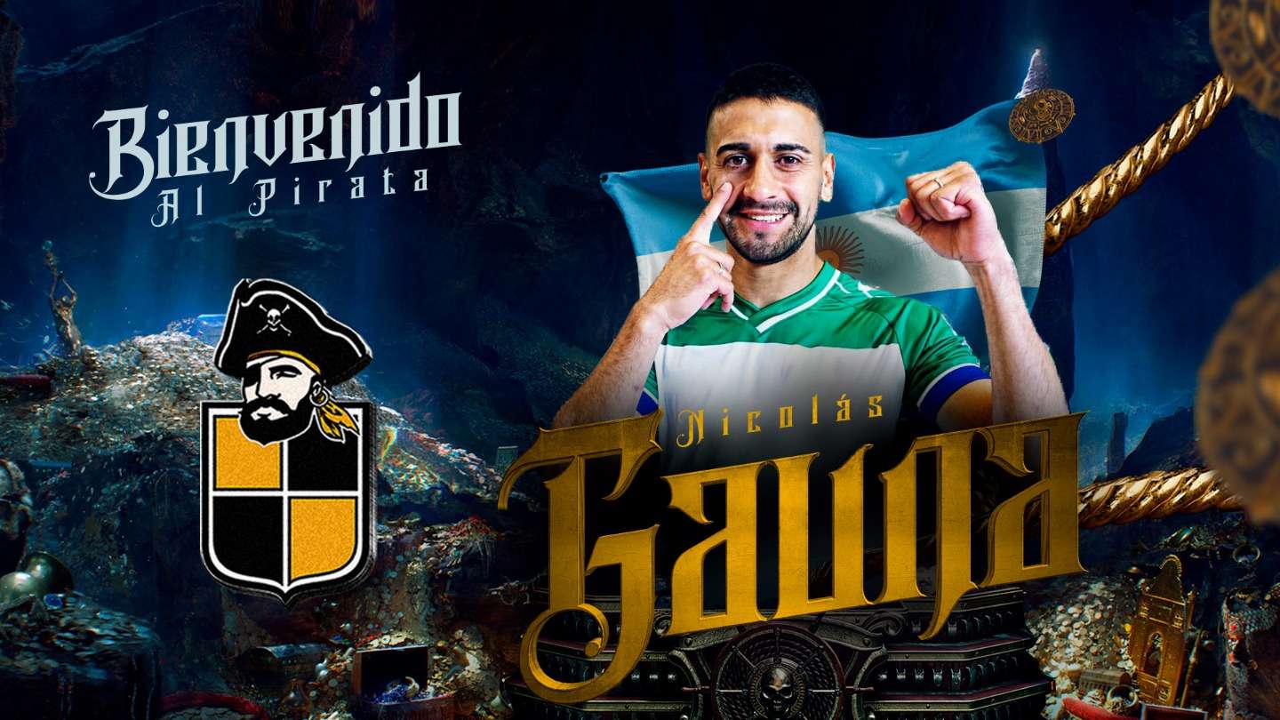 NICOLÁS GAUNA SE SUMA AL BARCO PIRATA 2022