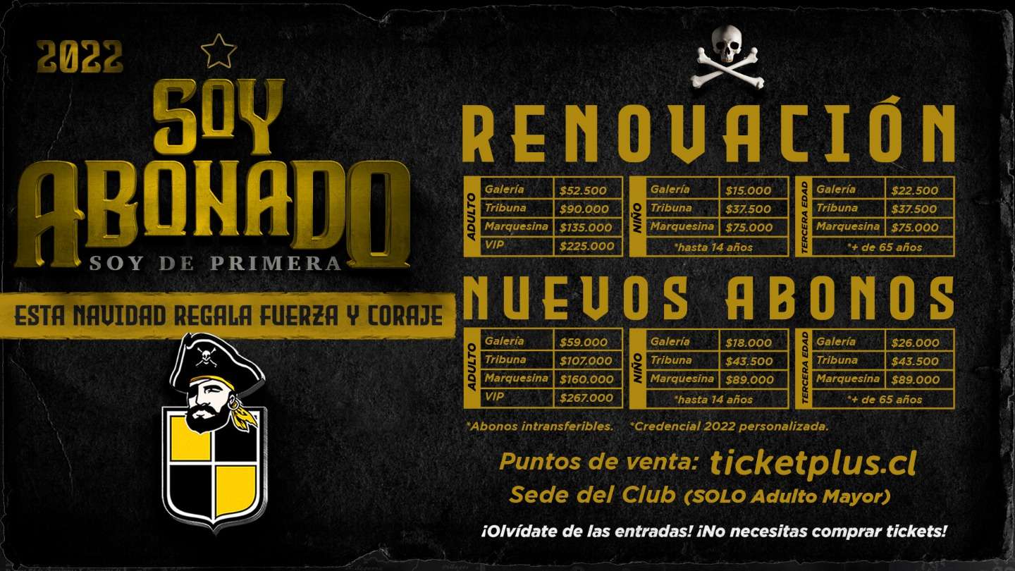 ESTA NAVIDAD REGALA FUERZA Y CORAJE RENOVANDO O SIENDO NUEVO ABONADO 2022