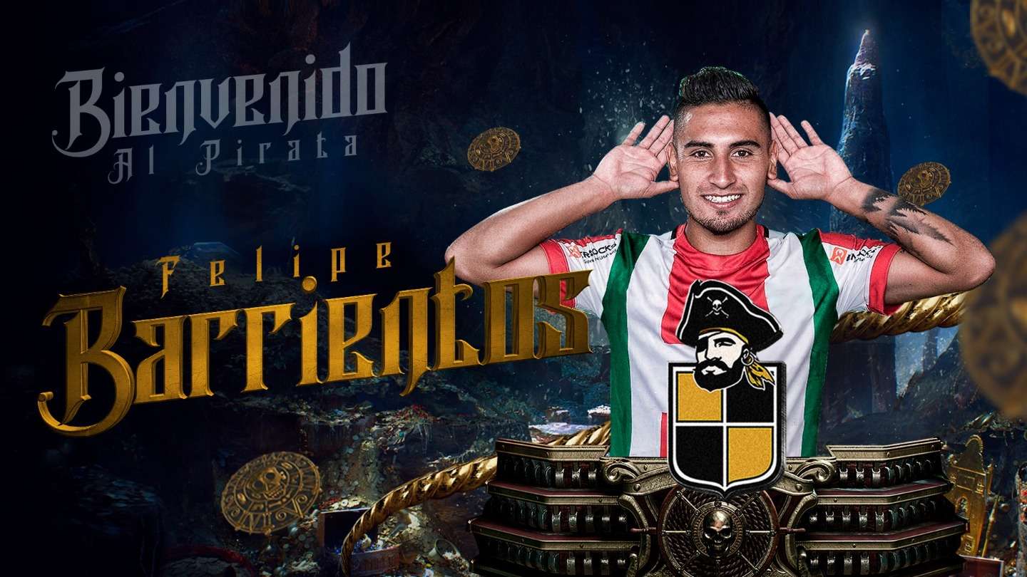 FELIPE BARRIENTOS SE SUBE AL BARCO PIRATA