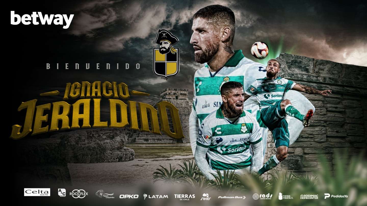 IGNACIO JERALDINO LLEGA A LA DELANTERA PIRATA
