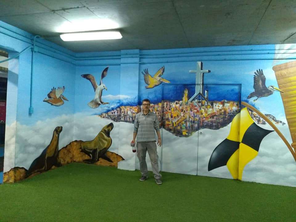TODOS POR GABRIEL, NUESTRO MURALISTA COQUIMBANO